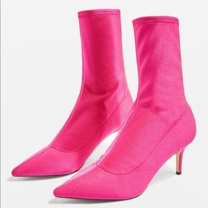 NWT Topshop Sock Booties